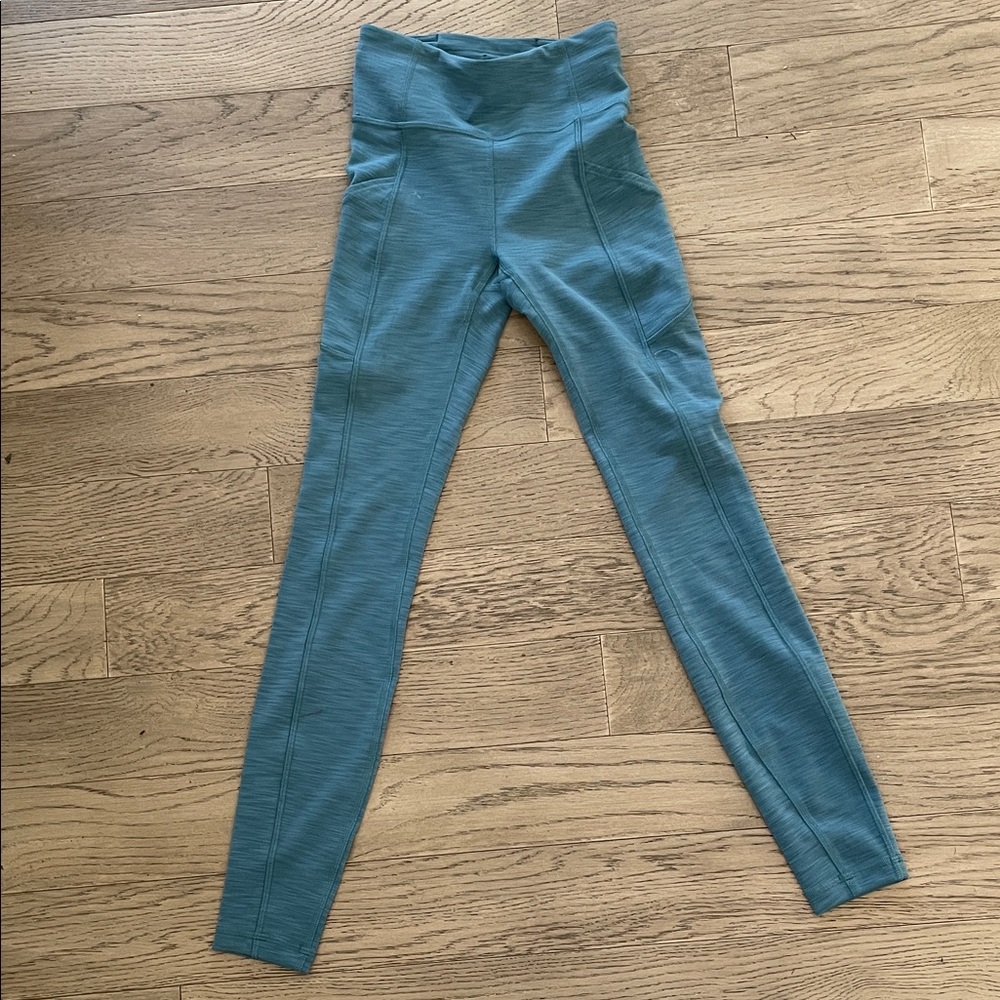 lululemon athletica Kids Blue Leggings